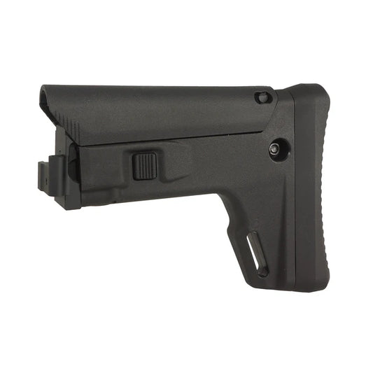 5KU ACR スタイル GHK / LCT AK エアソフトガン用 格納式ストック (5KU-GB-170) - ブラック-AIRSOFT GOGO エアガン・サバゲー用品通販