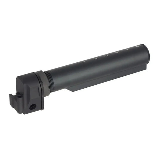 5KU AKからM4ストックチューブ折りたたみアダプター、AKエアガン用（5KU-214）- ブラック-AIRSOFT GOGO エアガン・サバゲー用品通販