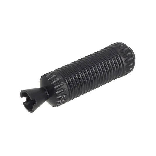 5KU AKMSU スチール エアソフト フラッシュハイダー 14mm用 (5KU-108) - ブラック-AIRSOFT GOGO エアガン・サバゲー用品通販
