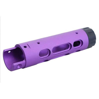 5KU アクション アーミー AAP 01 GBB エアガン アウター バレル (タイプ B、アルミニウム、パープル)-AIRSOFT GOGO エアガン・サバゲー用品通販