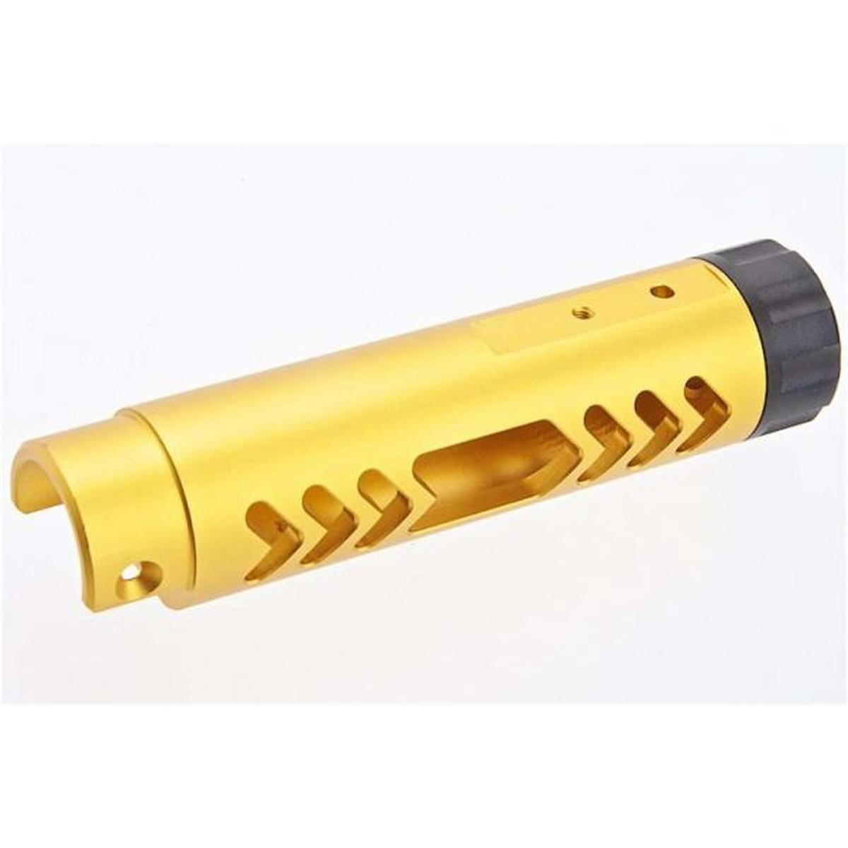 5KU アクション アーミー AAP 01 GBB エアガン アウター バレル (タイプ C、アルミニウム、ゴールド)-AIRSOFT GOGO エアガン・サバゲー用品通販
