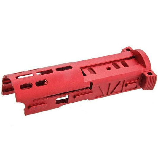 5KU アクション アーミー AAP 01 GBB エアガン軽量ブローバック ユニット (BBU CNC アルミニウム、タイプ 2) - レッド-AIRSOFT GOGO エアガン・サバゲー用品通販