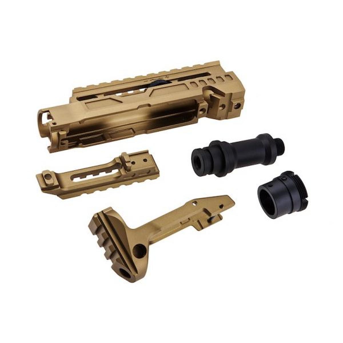 5KU アクションアーミー AAP 01 カービンキット (タイプ C) - FDE-AIRSOFT GOGO エアガン・サバゲー用品通販