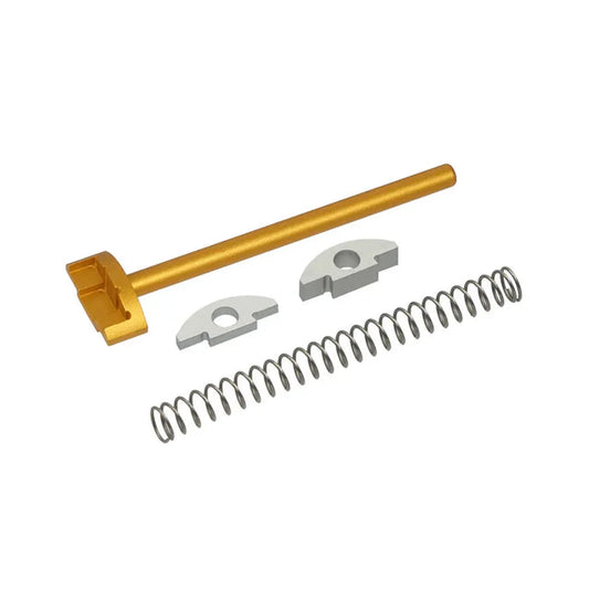 5KU アクションアーミー AAP01用アルミガイドロッドセット (5KU-ABAAP-016) - ゴールド-AIRSOFT GOGO エアガン・サバゲー用品通販