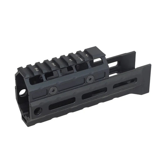 5KU Alpha シリーズ M-Lok AK47 / 74 タクティカル ハンドガード AK エアソフトガン用 (5KU-301) - ブラック-AIRSOFT GOGO エアガン・サバゲー用品通販