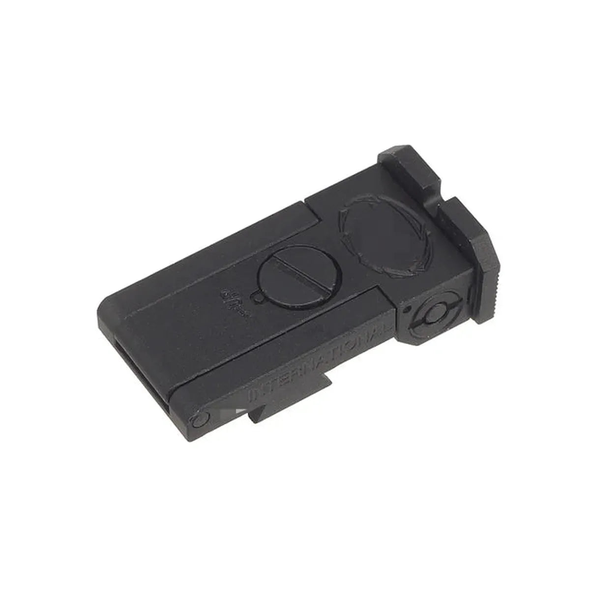 5KU アルミ STI スタイル リアサイト マルイ ハイキャパ GBB エアソフトガン用 (5KU-GB-595) -ブラック-AIRSOFT GOGO エアガン・サバゲー用品通販