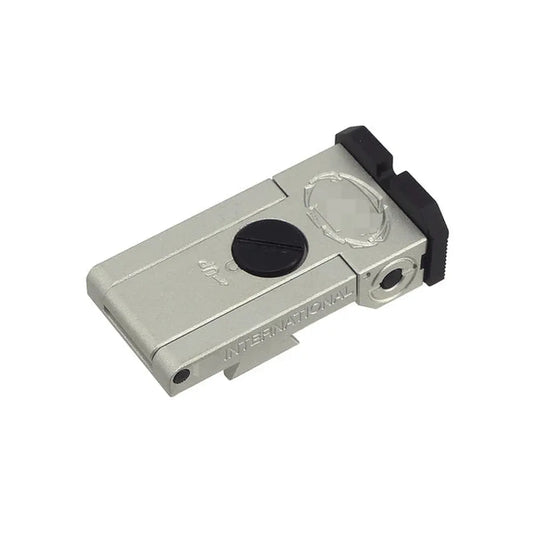5KU アルミ STI スタイル リアサイト マルイ ハイキャパ GBB エアソフトガン用 (5KU-GB-595) - シルバー-AIRSOFT GOGO エアガン・サバゲー用品通販