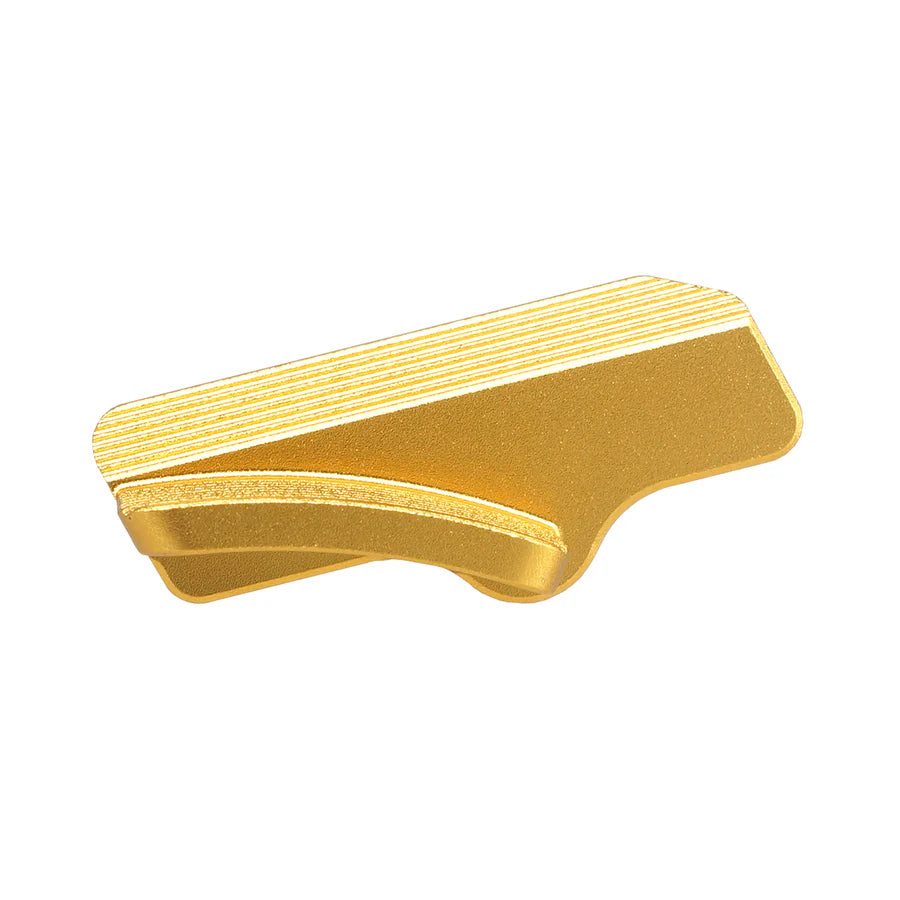 5KU アルミ製サムレストGBBスライドストップ KJW/ASG CZ SHADOW 2 GBB用 (5KU-GBSD2041) - 金(きん)-AIRSOFT GOGO エアガン・サバゲー用品通販