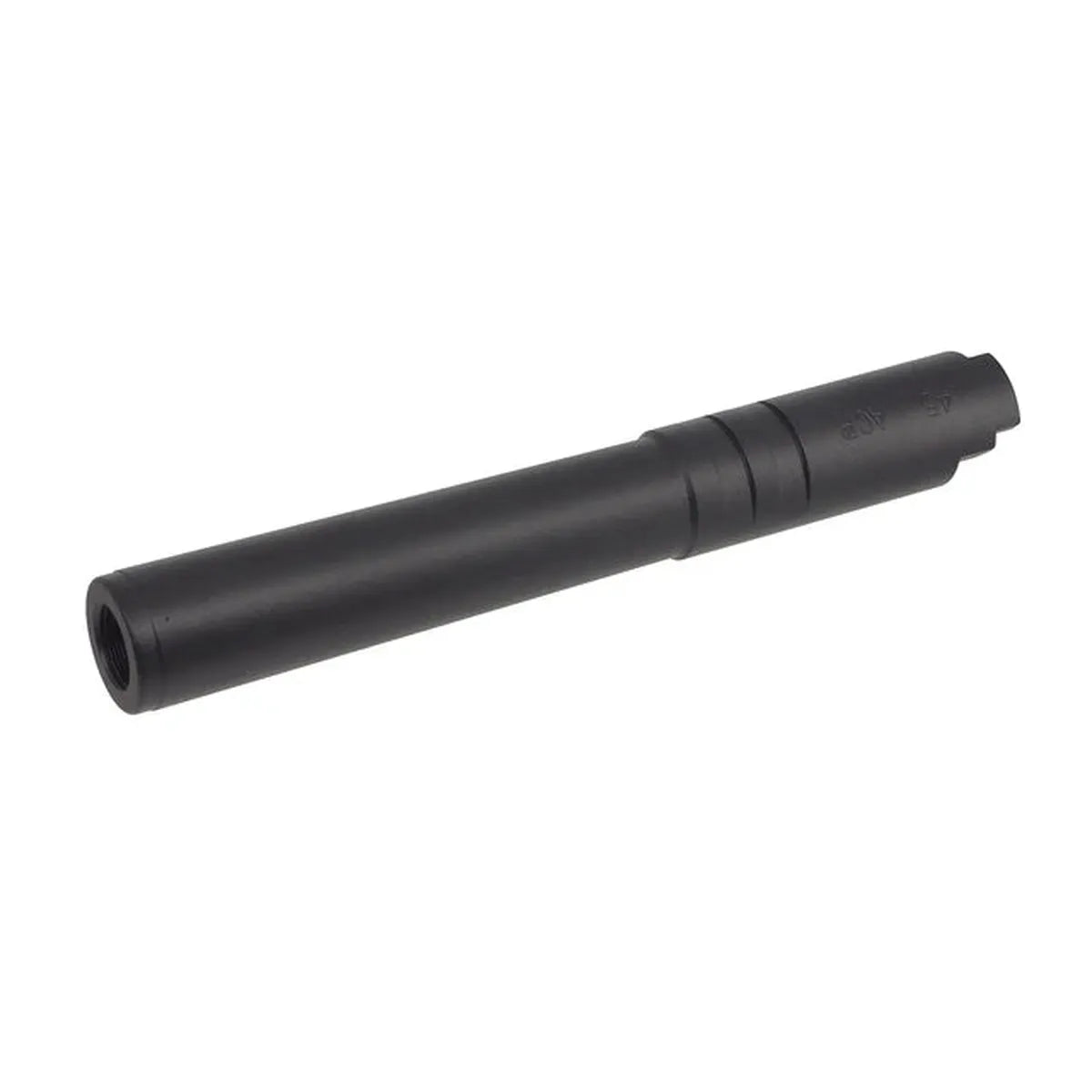 5KU アルミアウターバレル マルイ ハイキャパ 5.1 GBB エアソフトガン用 (5KU-GB-520) - ブラック-AIRSOFT GOGO エアガン・サバゲー用品通販
