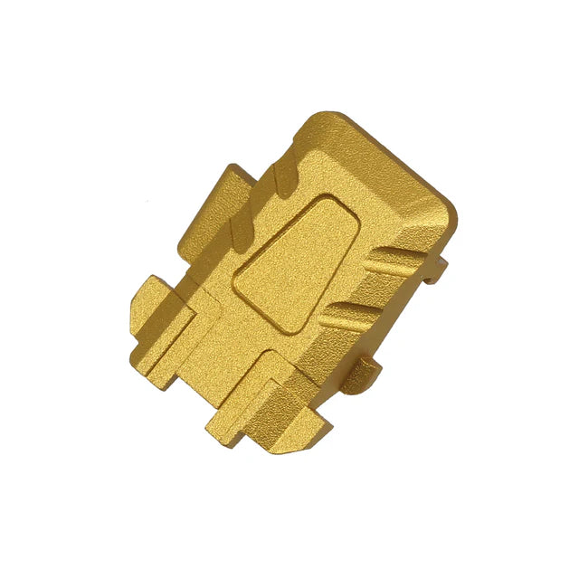 5KU アルミGBBスライドエンドキャップ SIG / VFC M17 M18 Xシリーズ用 (GBVM010) - 金(きん)-AIRSOFT GOGO エアガン・サバゲー用品通販