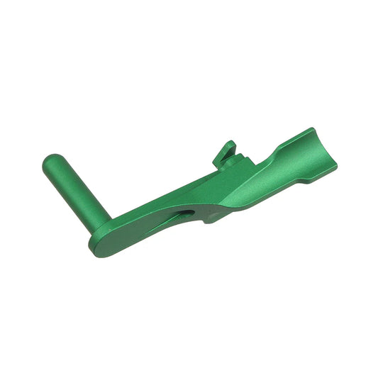 5KU アルミGBBスライドストップ Type.2 マルイ HI-CAPA GBB Airsoft用 ( 5KU-GB-598 ) - 緑-AIRSOFT GOGO エアガン・サバゲー用品通販