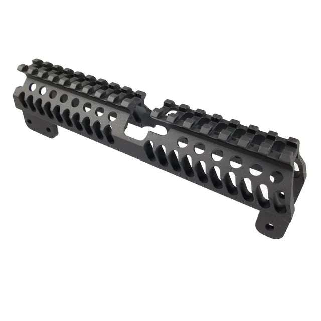 5KU B-31 エクストラロングアッパーハンドガード AKエアガン用 (5KU-229) - ブラック-AIRSOFT GOGO エアガン・サバゲー用品通販
