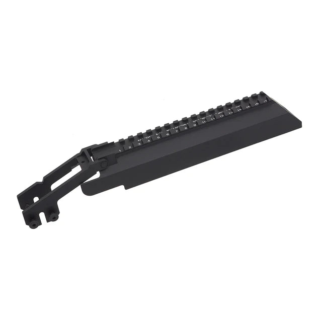 5KU B-33 関節式 AK エアソフト レール ダスト カバー (5KU-230)-ブラック-AIRSOFT GOGO エアガン・サバゲー用品通販