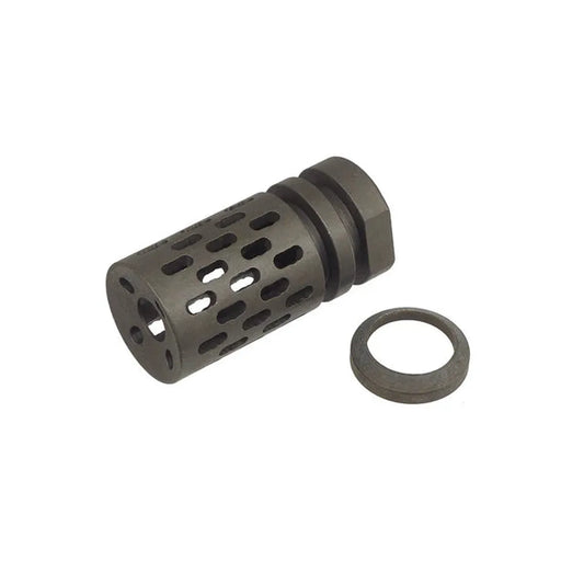 5KU バトルコンプ 1.0 エアソフト フラッシュハイダー 14mm用 (5KU-99)-AIRSOFT GOGO エアガン・サバゲー用品通販