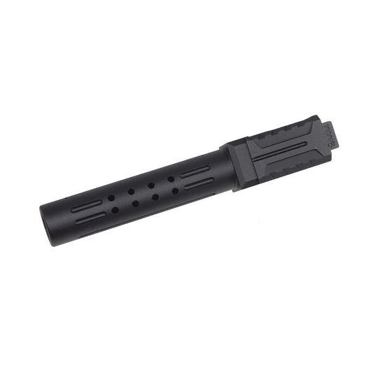 5KU BRA アルミバレル Umarex / VFC G19 Gen.3 GBB用 (5KU-GBEF19005) - ブラック-AIRSOFT GOGO エアガン・サバゲー用品通販