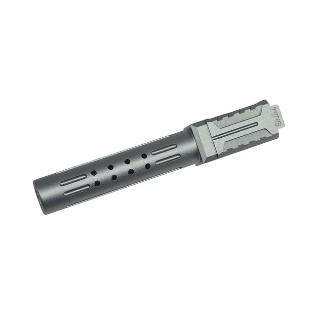 5KU BRA アルミバレル Umarex / VFC G19 Gen.3 GBB用 (5KU-GBEF19005) - ティ・グレイ-AIRSOFT GOGO エアガン・サバゲー用品通販