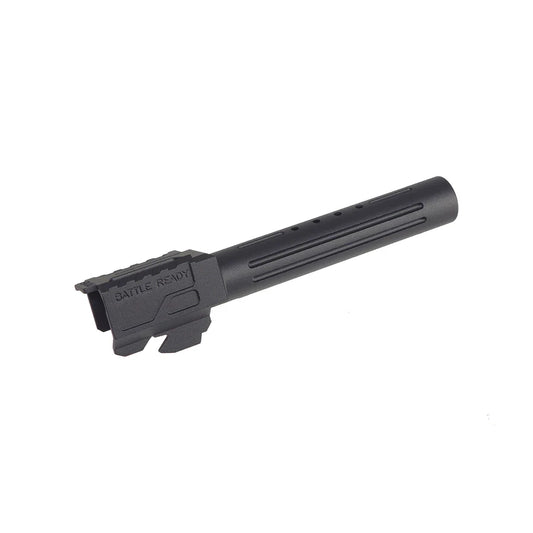 5KU BRA マルイ G17 Gen.3 GBB 用アルミバレル (GBTM17003) - ブラック-AIRSOFT GOGO エアガン・サバゲー用品通販