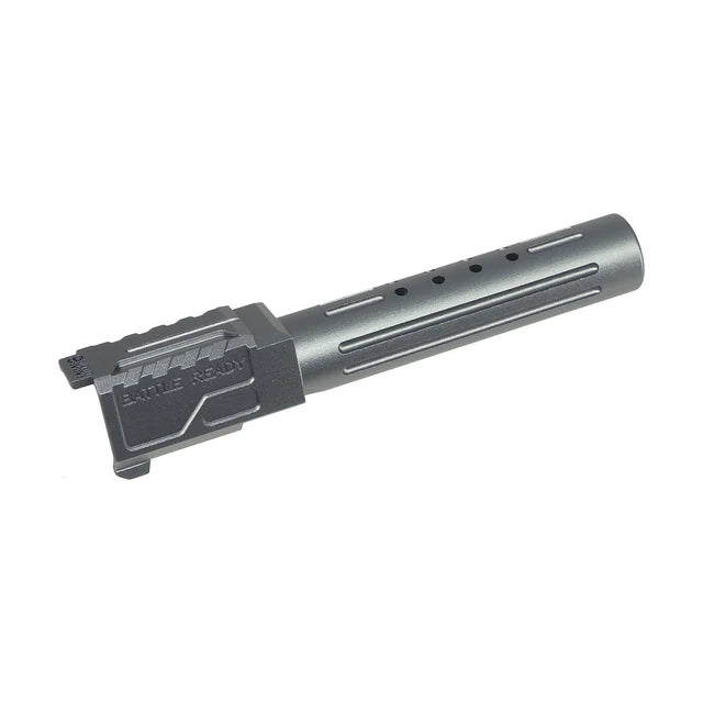 5KU BRA マルイ G19 Gen.3 GBB 用アルミバレル (5KU-GBTM19003) - ティ・グレイ-AIRSOFT GOGO エアガン・サバゲー用品通販