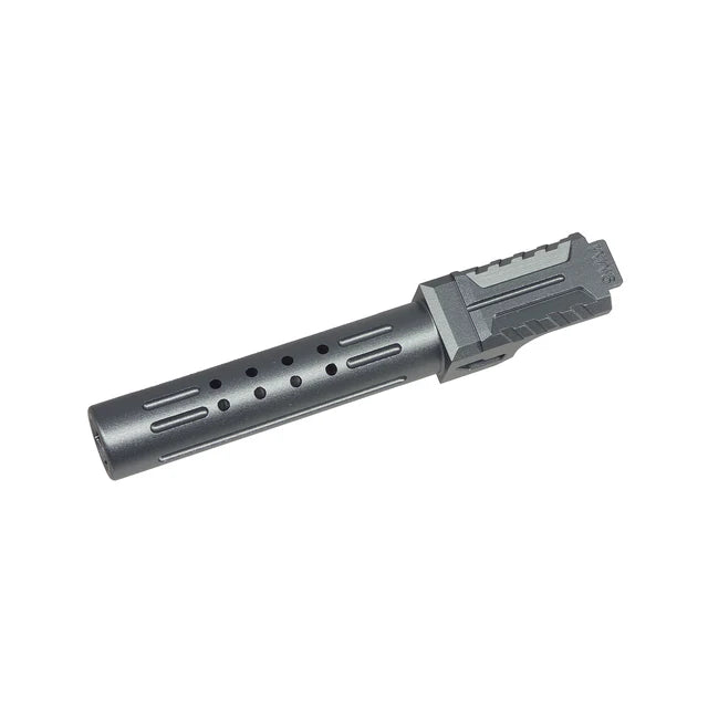 5KU BRA マルイ G19 Gen.3 GBB 用アルミバレル (5KU-GBTM19003) - ティ・グレイ-AIRSOFT GOGO エアガン・サバゲー用品通販