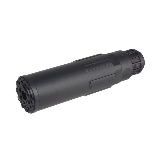 5KU CGS SCI-SIX エアソフトサプレッサー 14mm用 (5KU-400) - ブラック-AIRSOFT GOGO エアガン・サバゲー用品通販