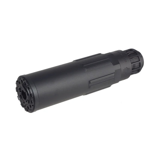 5KU CGS SCI-SIX エアソフトサプレッサー 14mm用 (5KU-400) - ブラック-AIRSOFT GOGO エアガン・サバゲー用品通販
