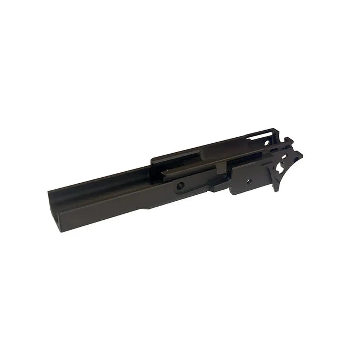 5KU CNC アルミ 3.9 ミドルフレーム タイプ-1 マルイ ハイキャパ エアソフトガン用 (GB-561) - ブラック-AIRSOFT GOGO エアガン・サバゲー用品通販