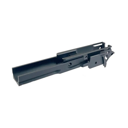 5KU CNC アルミ 3.9 ミドルフレーム タイプ-3 マルイ ハイキャパ エアソフトガン用 (GB-563) - ブラック-AIRSOFT GOGO エアガン・サバゲー用品通販