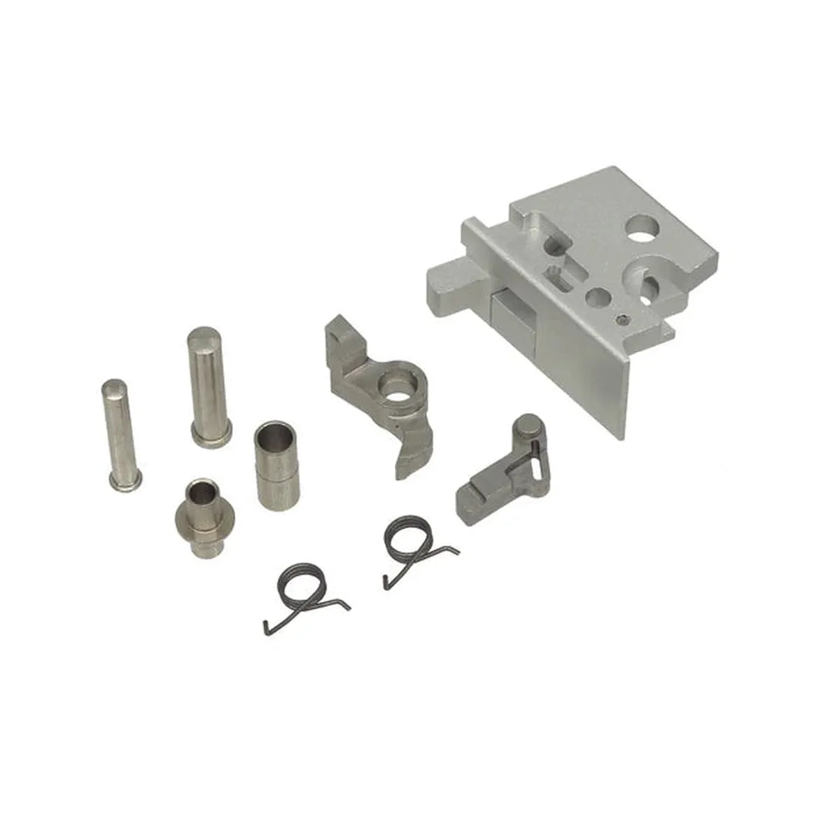 5KU CNC アルミ 3.9 ミドルフレーム タイプ-3 マルイ ハイキャパ エアソフトガン用 (GB-563) - シルバー-AIRSOFT GOGO エアガン・サバゲー用品通販