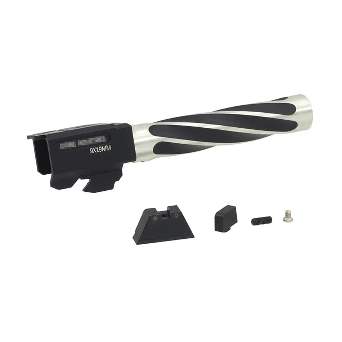 5KU CNC アルミ RMR レディスライド マルイ G17 GBB ピストル用 (JI-095) - ブラック-AIRSOFT GOGO エアガン・サバゲー用品通販