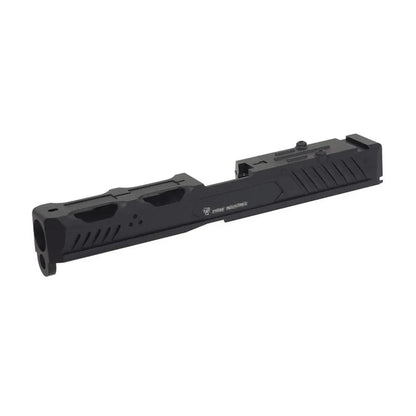 5KU CNC アルミ RMR レディスライド マルイ G17 GBB ピストル用 (JI-095) - ブラック-AIRSOFT GOGO エアガン・サバゲー用品通販