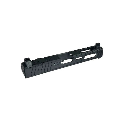 5KU CNC アルミ RMR レディスライド マルイ G17 GBB ピストル用 (JI-102) - ブラック-AIRSOFT GOGO エアガン・サバゲー用品通販