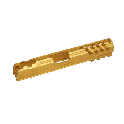 5KU CNC アルミ スピード キャット スライド マルイ ハイキャパ エアソフトガン用 (5KU-JI-103) -ゴールド-AIRSOFT GOGO エアガン・サバゲー用品通販
