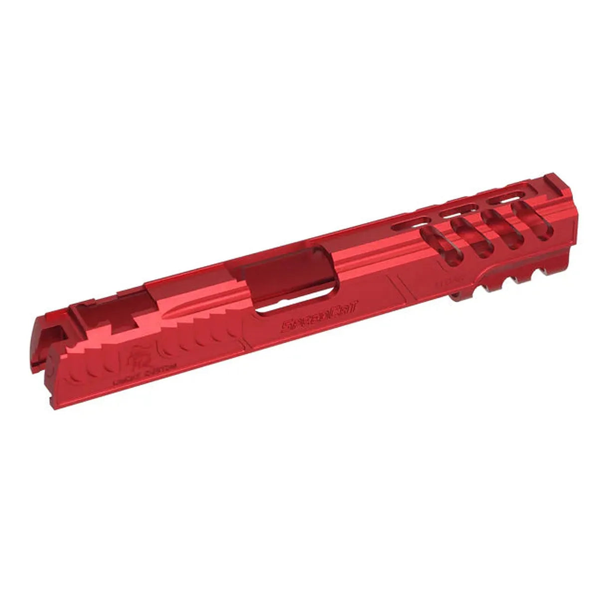 5KU CNC アルミ スピード キャット スライド マルイ ハイキャパ エアソフトガン用 (5KU-JI-103) -レッド-AIRSOFT GOGO エアガン・サバゲー用品通販