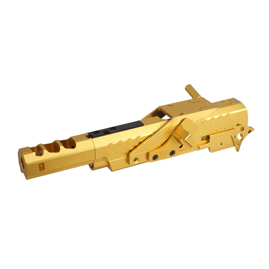 5KU CNC アルミ製 インフィニティ IMM スタイルキット マルイ HI-CAPA (GB-615) 用 - ブラック, 金(きん)-AIRSOFT GOGO エアガン・サバゲー用品通販
