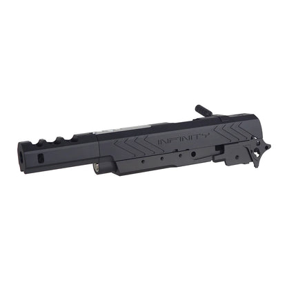 5KU CNC アルミ製 インフィニティ IMM スタイルキット マルイ HI-CAPA (GB-615) 用 - ブラック, 銀(ぎん)-AIRSOFT GOGO エアガン・サバゲー用品通販