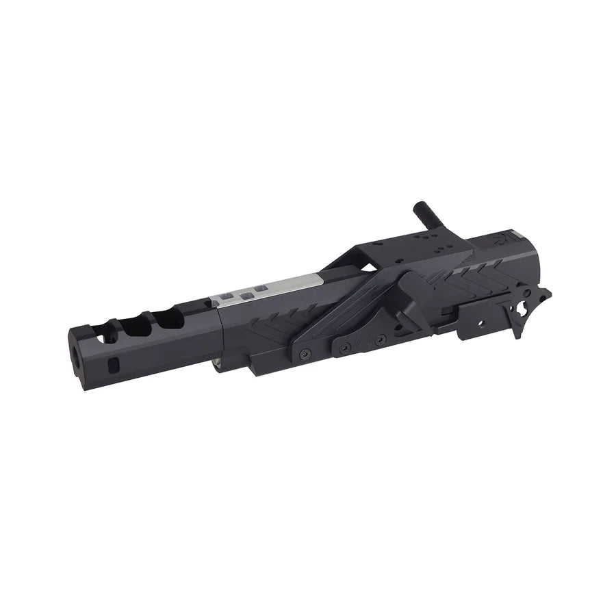 5KU CNC アルミ製 インフィニティ IMM スタイルキット マルイ HI-CAPA (GB-615) 用 - ブラック, 銀(ぎん)-AIRSOFT GOGO エアガン・サバゲー用品通販