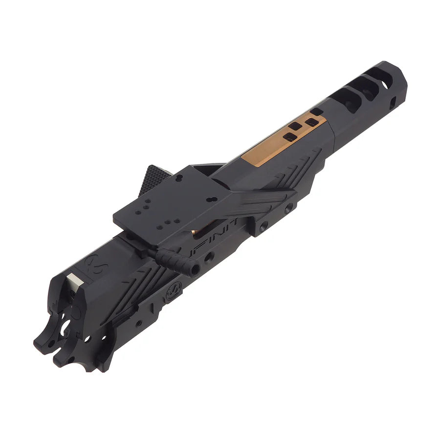5KU CNC アルミ製 インフィニティ IMM スタイルキット マルイ HI-CAPA (GB-615) 用 - ブラック, ダークアース-AIRSOFT GOGO エアガン・サバゲー用品通販