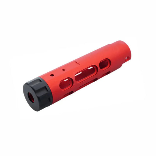 5KU CNC アルミアウターバレル タイプ B AAP-01 GBB ピストル用 (ABAAP-008) - レッド-AIRSOFT GOGO エアガン・サバゲー用品通販