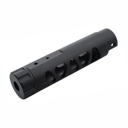 5KU CNC アルミアウターバレル タイプ D AAP-01 GBB ピストル用 (ABAAP-010) - ブラック-AIRSOFT GOGO エアガン・サバゲー用品通販