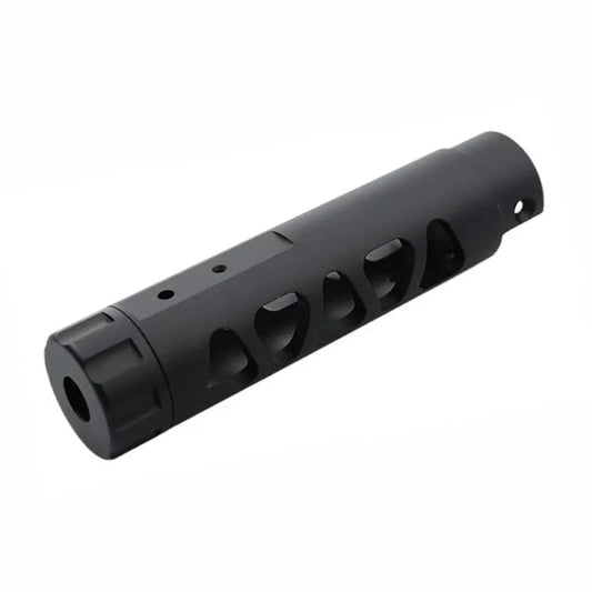 5KU CNC アルミアウターバレル タイプ D AAP-01 GBB ピストル用 (ABAAP-010) - ブラック-AIRSOFT GOGO エアガン・サバゲー用品通販