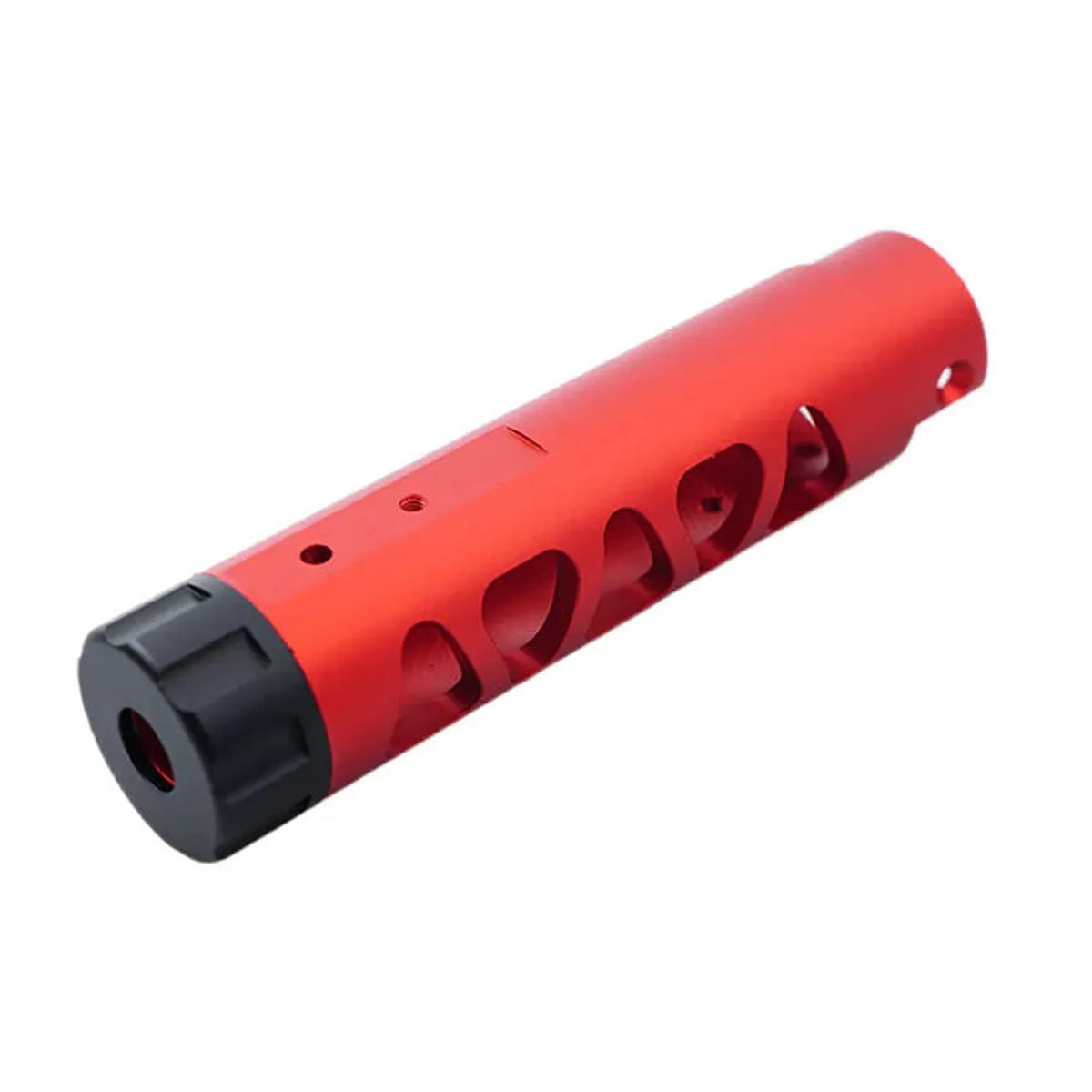 5KU CNC アルミアウターバレル タイプ D AAP-01 GBB ピストル用 (ABAAP-010) - レッド-AIRSOFT GOGO エアガン・サバゲー用品通販