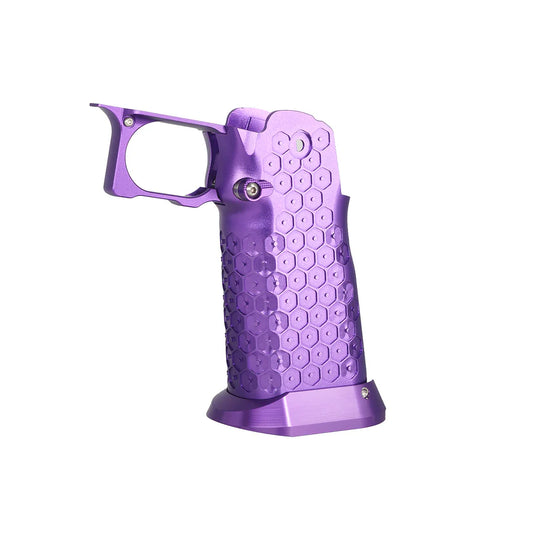 5KU CNC アルミグリップ Type.12 マルイ HI-CAPA GBB Airsoft用 ( 5KU-GB-620 ) - 紫-AIRSOFT GOGO エアガン・サバゲー用品通販