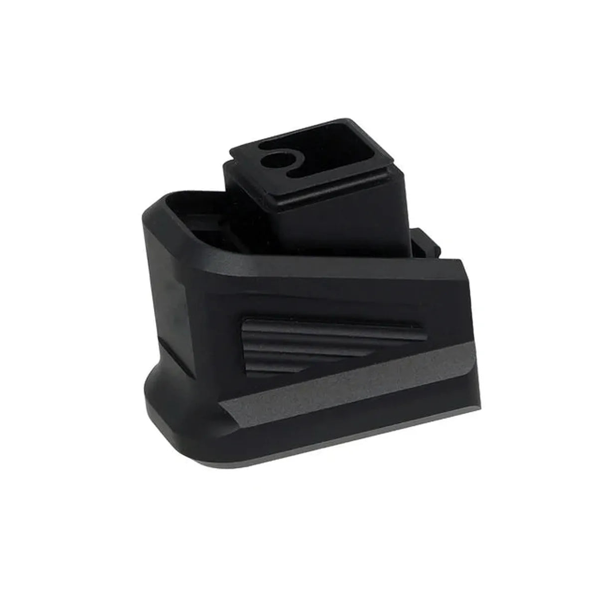 5KU CNC アルミマガジン延長パッド マルイ G シリーズ GBB (GB-565) 用-ブラック-AIRSOFT GOGO エアガン・サバゲー用品通販