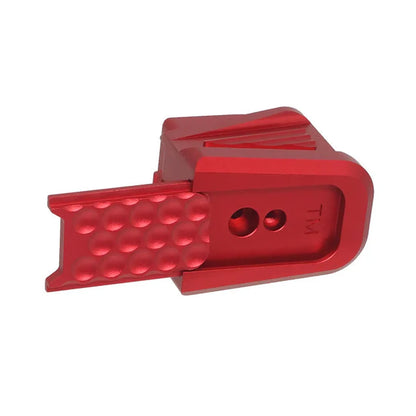 5KU CNC アルミマガジン延長パッド マルイ G シリーズ GBB (GB-565) 用-レッド-AIRSOFT GOGO エアガン・サバゲー用品通販