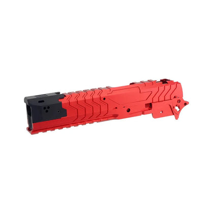 5KU CNC アルミマトリックスキット マルイ ハイキャパ GBB エアソフトガン用 (5KU-GB-573) - レッド/ブラック-AIRSOFT GOGO エアガン・サバゲー用品通販