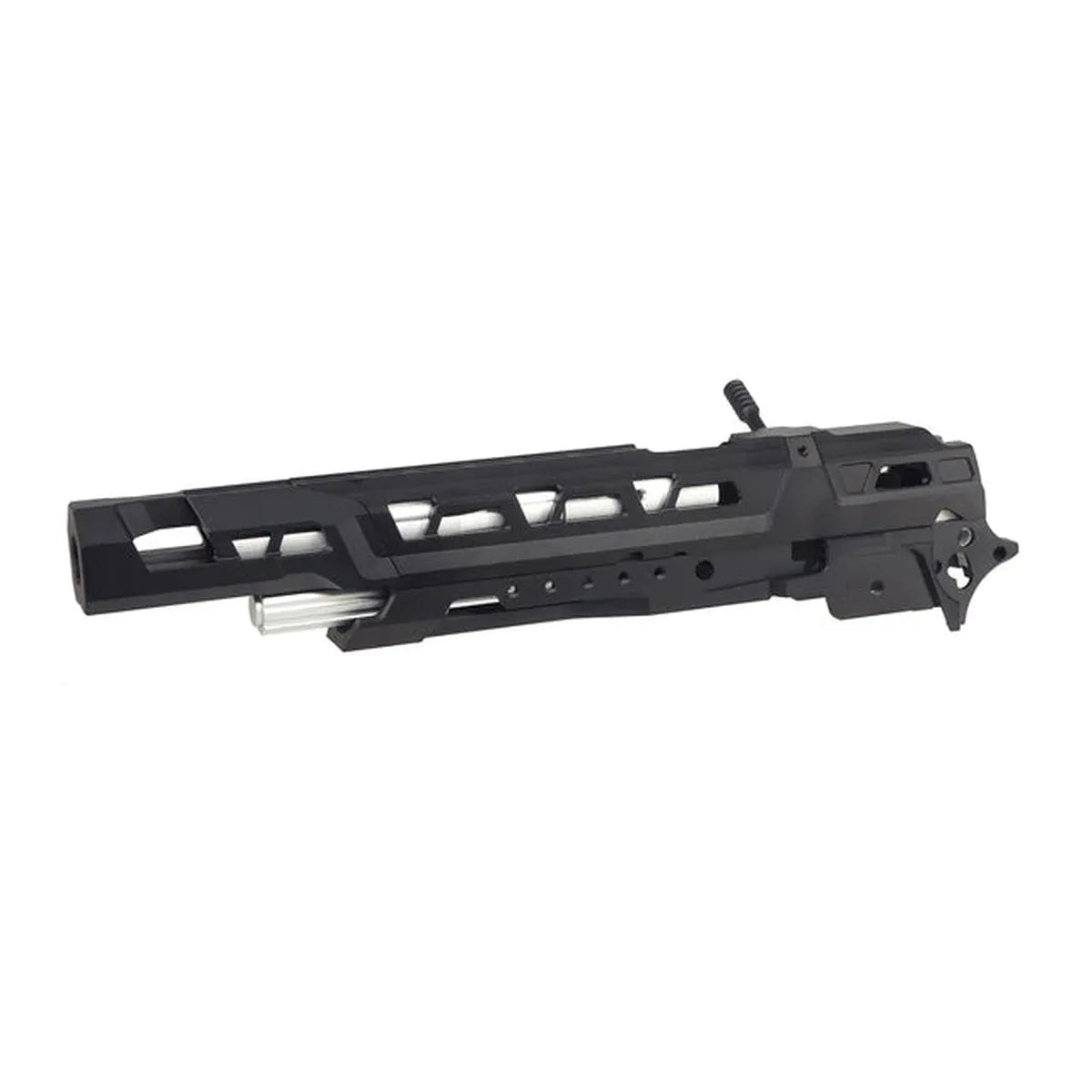 5KU CNC EX-01 フレームキット マルイ ハイキャパ GBB エアソフトガン用 (5KU-GB-574) - ブラック,シルバー-AIRSOFT GOGO エアガン・サバゲー用品通販