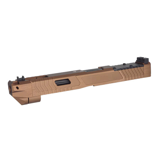 5KU CNC コンバットマスター バレリーナ G17 GBBスライド（マルイ G17 Gen.5 MOS 用）-AIRSOFT GOGO エアガン・サバゲー用品通販