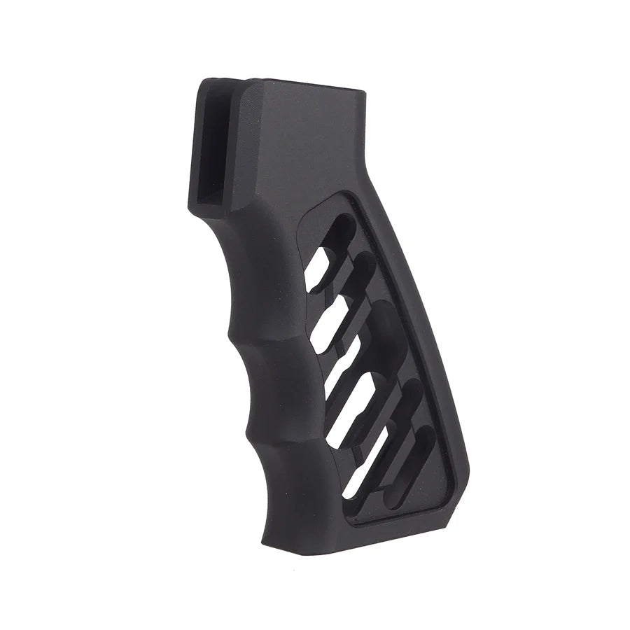 5KU CNC LWP アルミニウム / アルミ製グリップ（AR/M4 GBB エアソフト用）（GB-154) - ブラック-AIRSOFT GOGO エアガン・サバゲー用品通販