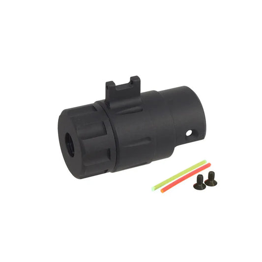 5KU CNC サイレンサー アダプター キット AAP01 GBB エアソフトガン用 (5KU-ABAAP-006) - ブラック-AIRSOFT GOGO エアガン・サバゲー用品通販