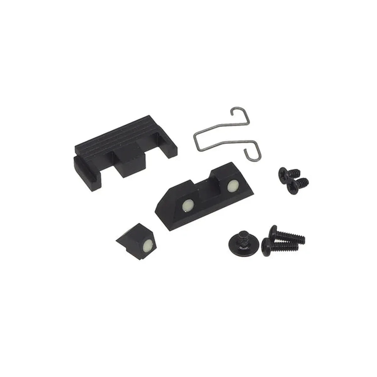 5KU CNC スライドセット マルイ G17 Gen5 MOS GBB エアソフトガン用 (GBTM17G5003) - ブラック-AIRSOFT GOGO エアガン・サバゲー用品通販